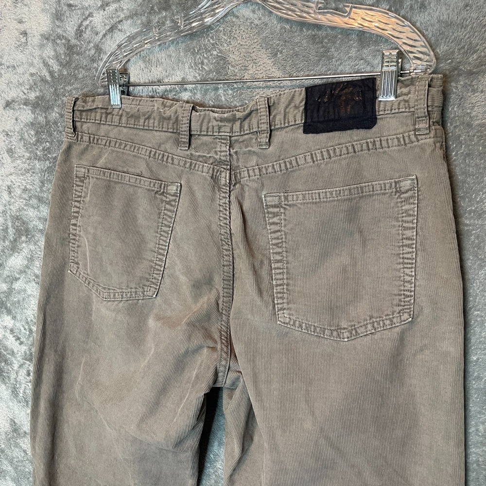 Vtg Gap 1969 Men Corduroy Straight 5 Pocket Jean 38x32 Relaxed Neutral Y2K Skate - Picture 7 of 12